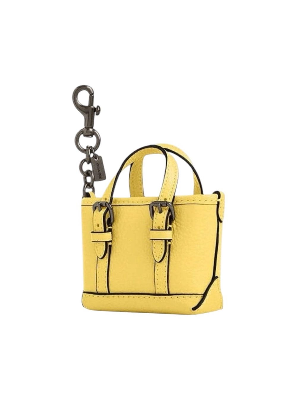 Coach Mini Warner Tote Bag Charm